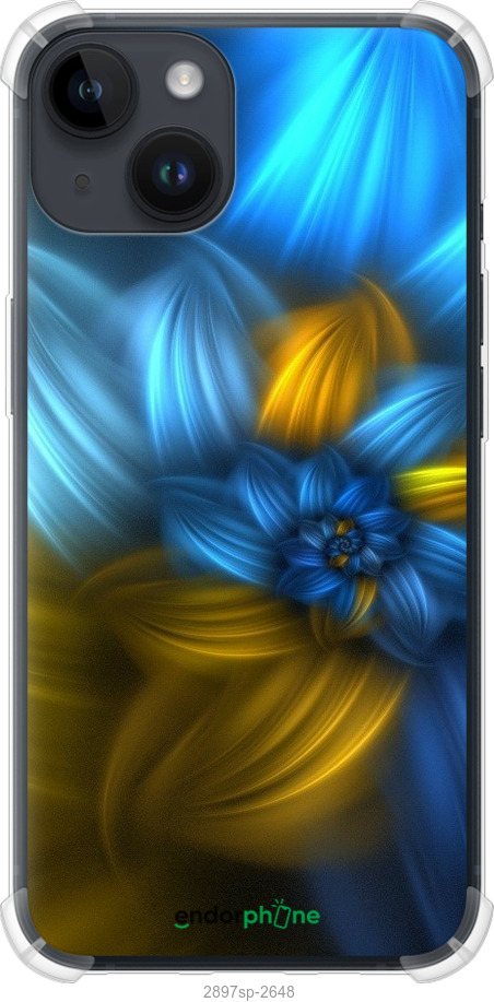 Силіконовий протиударний с посиленими кутами чохол "Візерунок 46" для iPhone 14, Синій
Силіконовий протиударний с посиленими кутами чохол "Візерунок 46" для iPhone 14, Синій