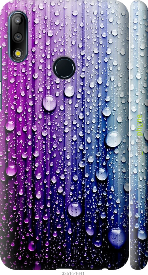 3D пластиковий матовий чохол "Краплини води" для Asus Zenfone Max Pro M2 ZB631KL, Синій
3D пластиковий матовий чохол "Краплини води" для Asus Zenfone Max Pro M2 ZB631KL, Синій