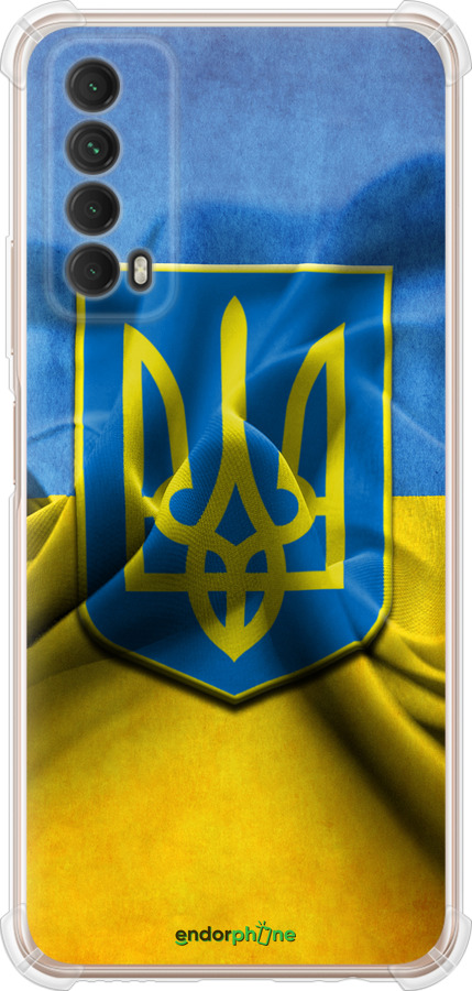 Силіконовий протиударний с посиленими кутами чохол "Прапор та герб України" для Huawei P Smart 2021, Блакитний
Силіконовий протиударний с посиленими кутами чохол "Прапор та герб України" для Huawei P Smart 2021, Блакитний