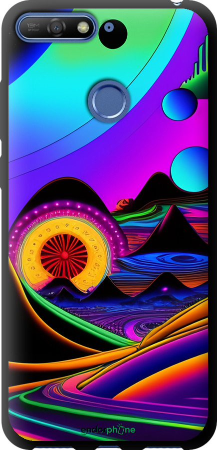 Coque du TPU noir "Abstraction v3" pour Huawei Y6 Prime 2018, Violet
Coque du TPU noir "Abstraction v3" pour Huawei Y6 Prime 2018, Violet
