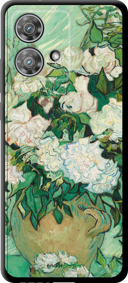 Coque du TPU noir "Vincent van Gogh. Vase avec des roses" pour Motorola Edge 40 Neo, Jaune
Coque du TPU noir "Vincent van Gogh. Vase avec des roses" pour Motorola Edge 40 Neo, Jaune