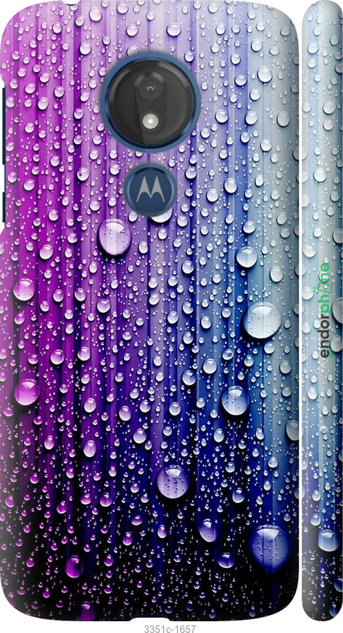 3D пластиковий матовий чохол "Краплини води" для Motorola Moto G7 Power, Синій
3D пластиковий матовий чохол "Краплини води" для Motorola Moto G7 Power, Синій