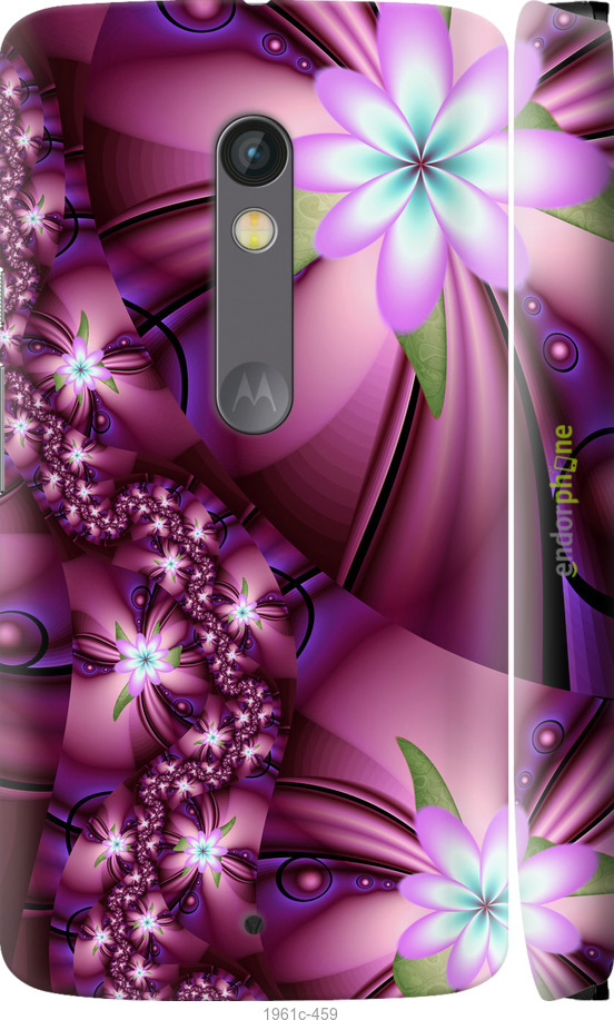 3D пластиковий матовий чохол "Квіткова мозаїка" для Motorola Moto X Play, Рожевий
3D пластиковий матовий чохол "Квіткова мозаїка" для Motorola Moto X Play, Рожевий