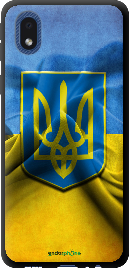 TPU чорний чохол "Прапор та герб України" для Samsung Galaxy A01 Core A013F, Блакитний
TPU чорний чохол "Прапор та герб України" для Samsung Galaxy A01 Core A013F, Блакитний