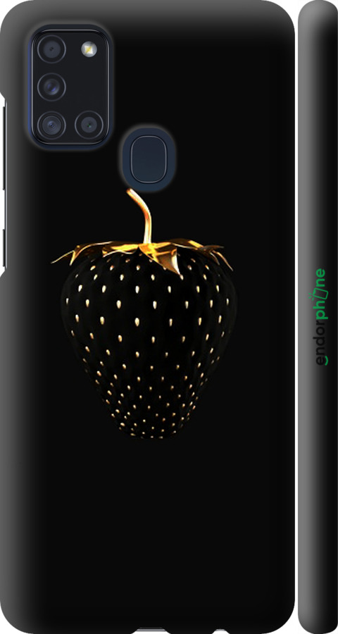 3D пластиковий матовий чохол "Чорна полуниця" для Samsung Galaxy A21s A217F, Чорний
3D пластиковий матовий чохол "Чорна полуниця" для Samsung Galaxy A21s A217F, Чорний