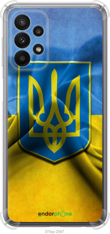 Силіконовий протиударний с посиленими кутами чохол "Прапор та герб України" для Samsung Galaxy A23 A235F, Блакитний
Силіконовий протиударний с посиленими кутами чохол "Прапор та герб України" для Samsung Galaxy A23 A235F, Блакитний