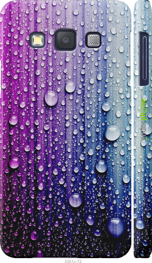 3D пластиковий матовий чохол "Краплини води" для Samsung Galaxy A3 A300H, Синій
3D пластиковий матовий чохол "Краплини води" для Samsung Galaxy A3 A300H, Синій