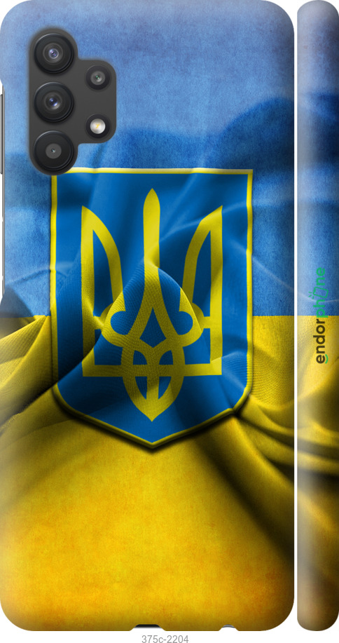 3D пластиковий матовий чохол "Прапор та герб України" для Samsung Galaxy A32 A325F, Блакитний
3D пластиковий матовий чохол "Прапор та герб України" для Samsung Galaxy A32 A325F, Блакитний