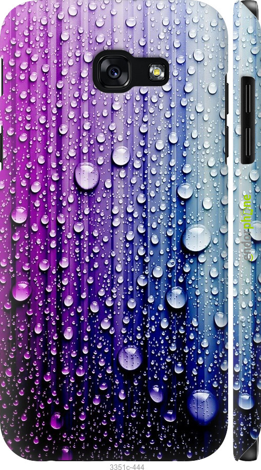 3D пластиковий матовий чохол "Краплини води" для Samsung Galaxy A5 (2017), Синій
3D пластиковий матовий чохол "Краплини води" для Samsung Galaxy A5 (2017), Синій