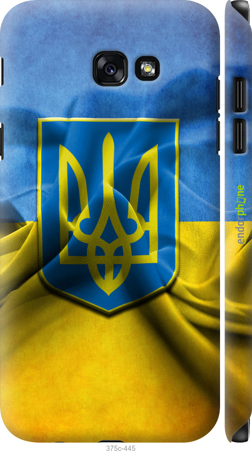 3D пластиковий матовий чохол "Прапор та герб України" для Samsung Galaxy A7 (2017), Блакитний
3D пластиковий матовий чохол "Прапор та герб України" для Samsung Galaxy A7 (2017), Блакитний