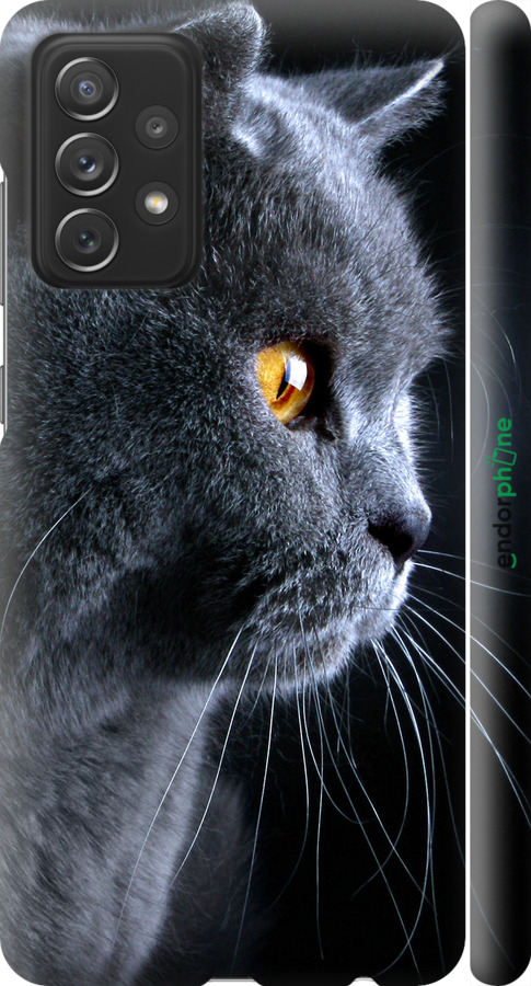 3D пластиковий матовий чохол "Гарний кіт" для Samsung Galaxy A72 A725F, Чорний
3D пластиковий матовий чохол "Гарний кіт" для Samsung Galaxy A72 A725F, Чорний
