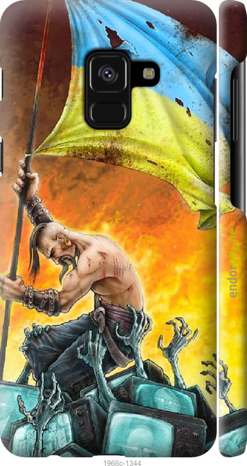 3D пластиковий матовий чохол "Сильна Україна" для Samsung Galaxy A8 2018 A530F, Синій
3D пластиковий матовий чохол "Сильна Україна" для Samsung Galaxy A8 2018 A530F, Синій