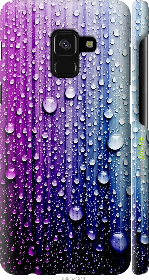 3D пластиковий матовий чохол "Краплини води" для Samsung Galaxy A8 2018 A530F, Синій
3D пластиковий матовий чохол "Краплини води" для Samsung Galaxy A8 2018 A530F, Синій