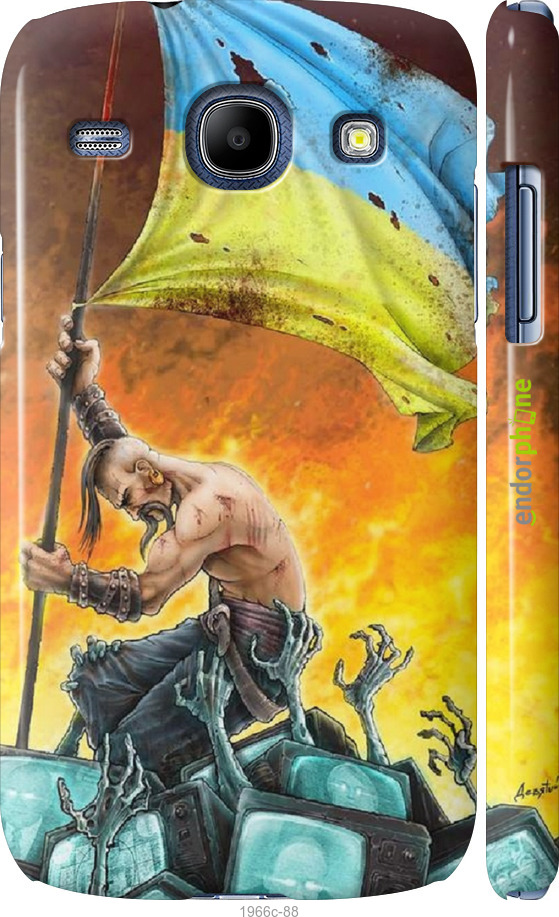 3D пластиковий матовий чохол "Сильна Україна" для Samsung Galaxy Core i8262, Синій
3D пластиковий матовий чохол "Сильна Україна" для Samsung Galaxy Core i8262, Синій