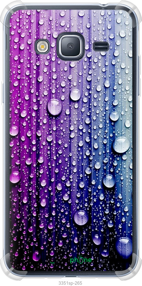 Силіконовий протиударний с посиленими кутами чохол "Краплини води" для Samsung Galaxy J3 Duos (2016) J320H, Синій
Силіконовий протиударний с посиленими кутами чохол "Краплини води" для Samsung Galaxy J3 Duos (2016) J320H, Синій