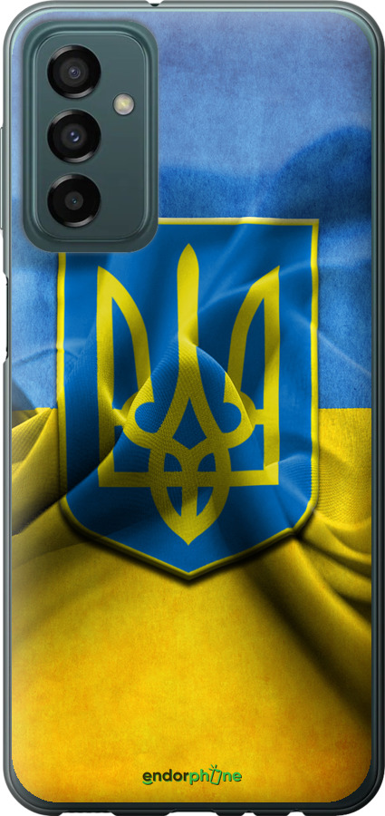 Силіконовий чохол "Прапор та герб України" для Samsung Galaxy M13 M135, Блакитний
Силіконовий чохол "Прапор та герб України" для Samsung Galaxy M13 M135, Блакитний