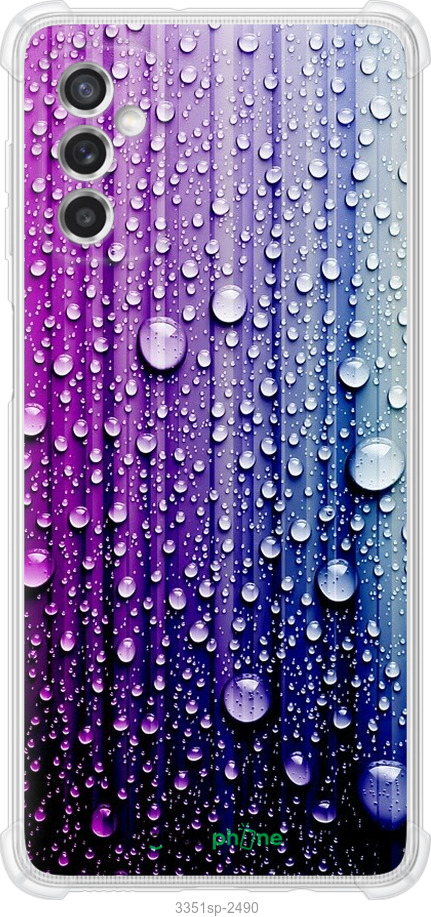 Силіконовий протиударний с посиленими кутами чохол "Краплини води" для Samsung Galaxy M52 M526B, Синій
Силіконовий протиударний с посиленими кутами чохол "Краплини води" для Samsung Galaxy M52 M526B, Синій