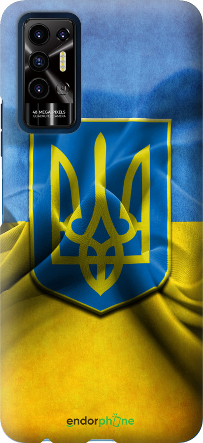 Силіконовий чохол "Прапор та герб України" для Tecno Pova 2, Блакитний
Силіконовий чохол "Прапор та герб України" для Tecno Pova 2, Блакитний