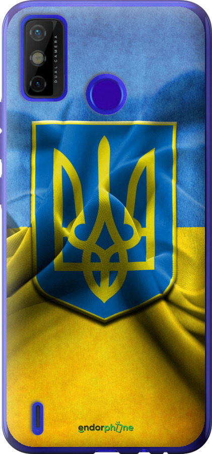 Силіконовий чохол "Прапор та герб України" для Tecno Spark 6 Go KE5, Блакитний
Силіконовий чохол "Прапор та герб України" для Tecno Spark 6 Go KE5, Блакитний