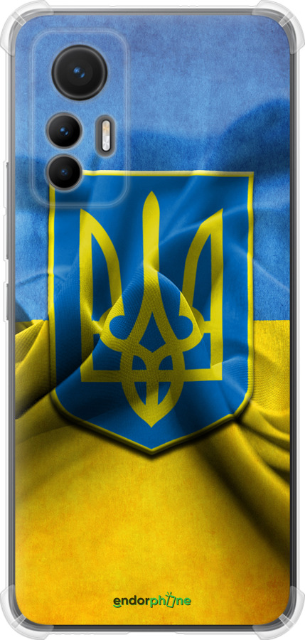 Силіконовий протиударний с посиленими кутами чохол "Прапор та герб України" для Xiaomi 12 Lite, Блакитний
Силіконовий протиударний с посиленими кутами чохол "Прапор та герб України" для Xiaomi 12 Lite, Блакитний