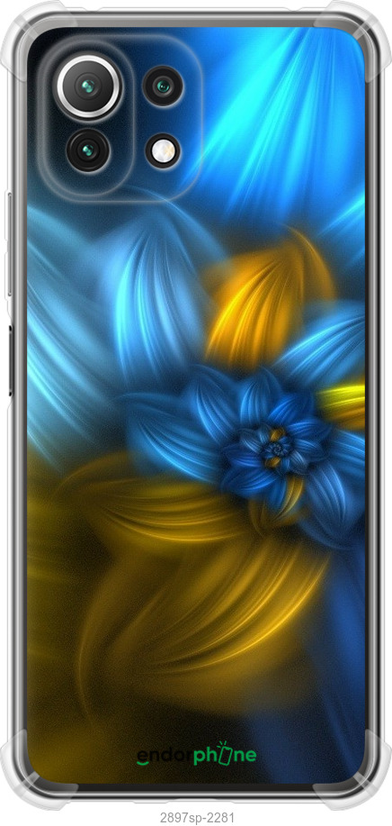 Силіконовий протиударний с посиленими кутами чохол "Візерунок 46" для Xiaomi Mi 11 Lite, Синій
Силіконовий протиударний с посиленими кутами чохол "Візерунок 46" для Xiaomi Mi 11 Lite, Синій