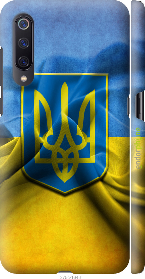 3D пластиковий матовий чохол "Прапор та герб України" для Xiaomi Mi9, Блакитний
3D пластиковий матовий чохол "Прапор та герб України" для Xiaomi Mi9, Блакитний