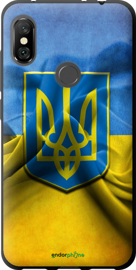 TPU чорний чохол "Прапор та герб України" для Xiaomi Redmi Note 6 Pro, Блакитний
TPU чорний чохол "Прапор та герб України" для Xiaomi Redmi Note 6 Pro, Блакитний