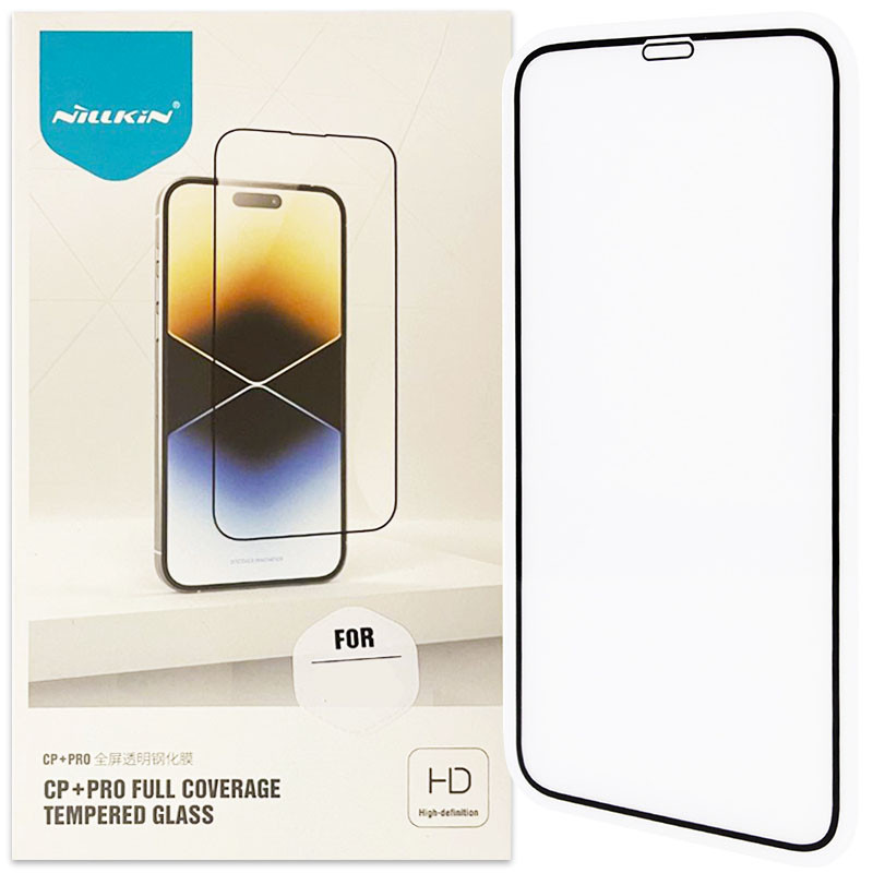 Захисне скло Nillkin (CP+PRO) для Apple iPhone 11 Pro (5.8’’) / X XS (Чорний) зображення 2
