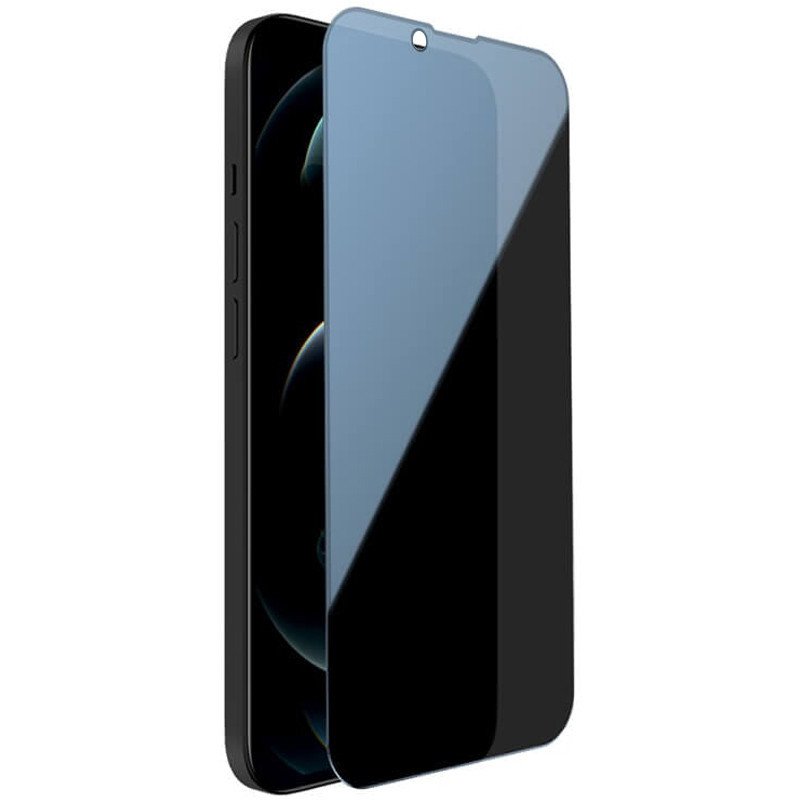 Захисне скло Privacy 5D (тех.пак) для Apple iPhone 13/13 Pro/13/14 (6.1’’) (Чорний) зображення 1