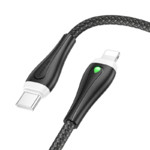 Дата кабель Borofone BX100 Advantage 27W Type-C to Lightning (Черный) - 91327tcl изображение 1