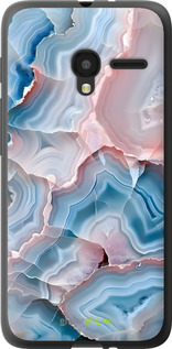 Силиконовый чехол Мрамор для Alcatel One Touch Pixi 3 4.5 - 6306u-408 изображение 