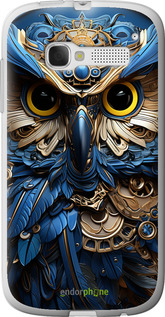 Силиконовый чехол Сова v2 для Alcatel One Touch Pop C5 5036D - 5649u-324 изображение 