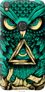 Силіконовий чехол Сова Арт-тату для Alcatel Shine Lite - 3971u-695 изображение 