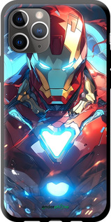 TPU чехол Железный человек для Apple iPhone 11 Pro Max - 6372b-1723 изображение 
