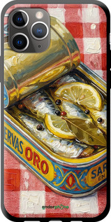 TPU чехол Vintage Sardine Tin Phone для Apple iPhone 11 Pro Max - 6772b-1723 изображение 