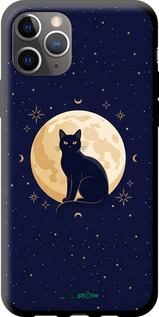 TPU чехол 'Cute Cat Celestial/Witchy' для iPhone 11 Pro Max изображение 3