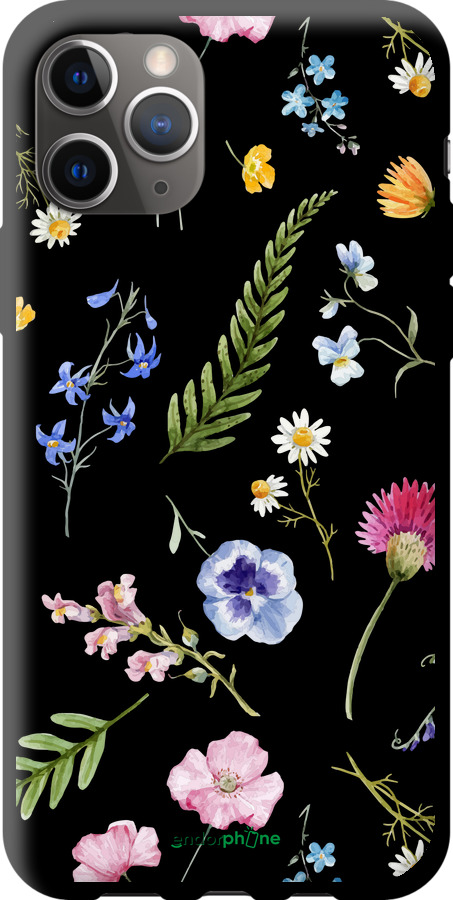 TPU чехол Цветочный фон v2 для Apple iPhone 11 Pro Max - 5472b-1723 изображение 
