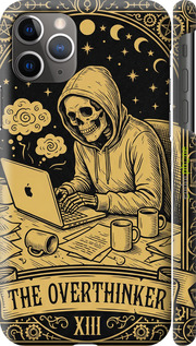 3D пластиковый глянцевый чехол 'The Overthinker' для iPhone 11 Pro Max изображение 1