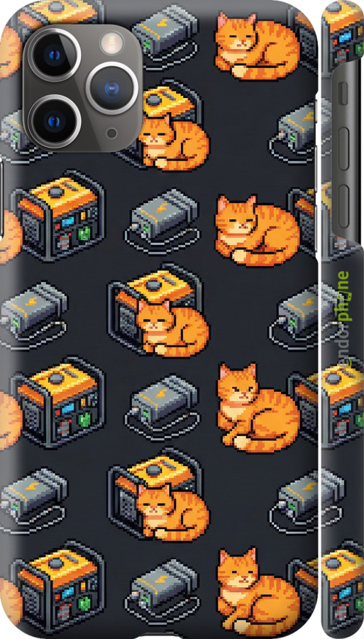 3D пластиковый глянцевый чехол Autonomous Zone для Apple iPhone 11 Pro Max - 6771c-1723 изображение 