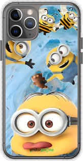Чехол Bumper чехол Миньоны для Apple iPhone 11 Pro Max - 6386pc-1723 изображение 