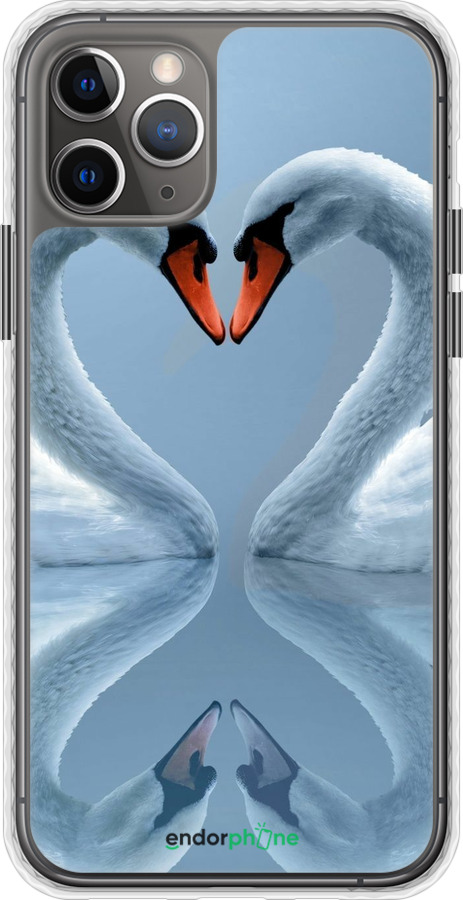 Чехол Bumper чехол Лебеди для Apple iPhone 11 Pro Max - 6007pc-1723 изображение 