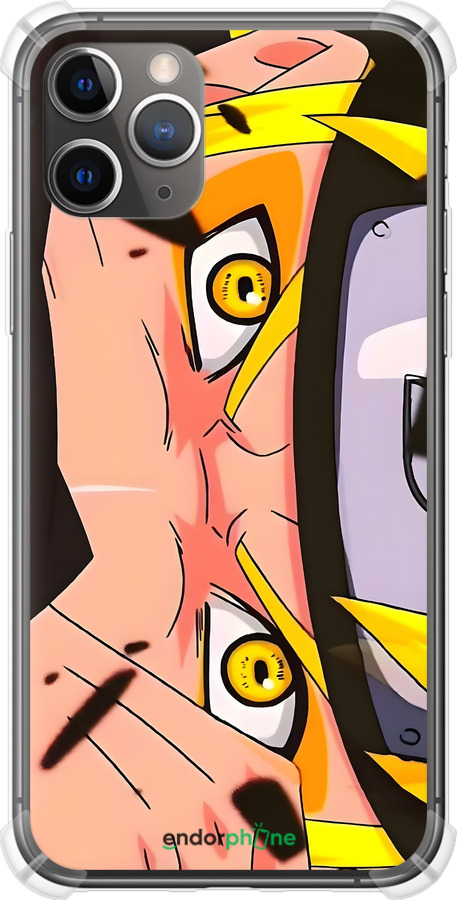 Силіконовий протиударний с посиленими кутами чехол Наруто 2 для Apple iPhone 11 Pro Max - 6297sp-1723 изображение 