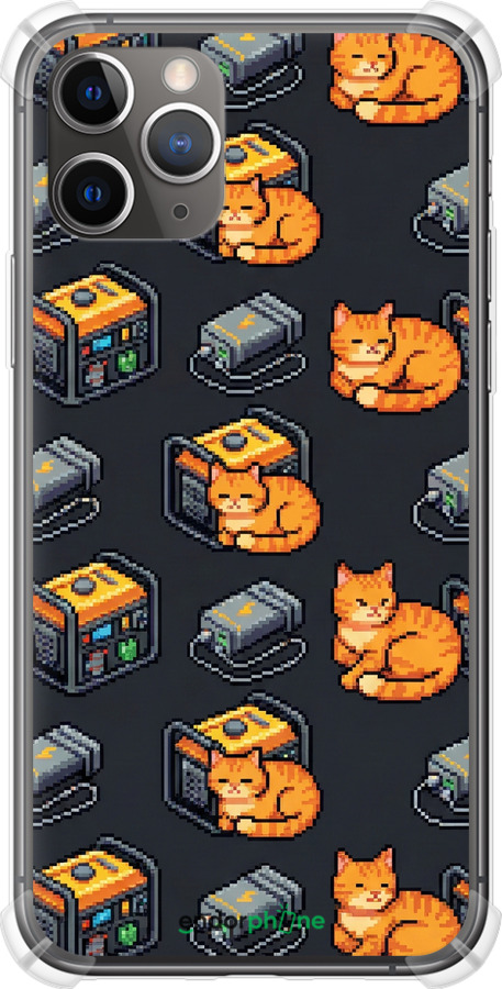 Силіконовий протиударний с посиленими кутами чехол Autonomous Zone для Apple iPhone 11 Pro Max - 6771sp-1723 изображение 