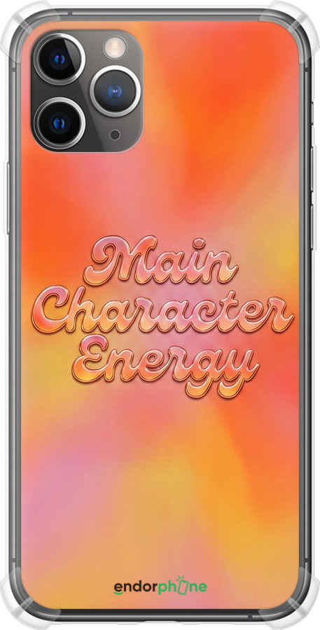 Силикон с усиленными углами чехол Aura Gradient Main Character Energy Aesthetic Y2K для Apple iPhone 11 Pro Max - 6783sp-1723 изображение 