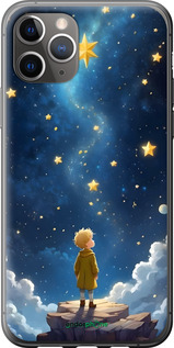 Силиконовый чехол Маленький принц для Apple iPhone 11 Pro Max - 6326u-1723 изображение 