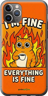 2D пластиковый чехол 'Funny Cat' для iPhone 11 Pro Max изображение 23