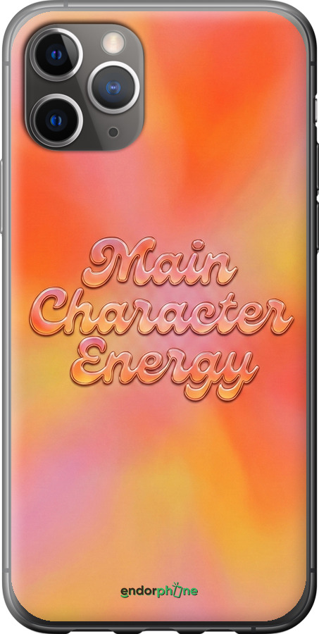 Силіконовий чехол Aura Gradient Main Character Energy Aesthetic Y2K для Apple iPhone 11 Pro Max - 6783u-1723 изображение 