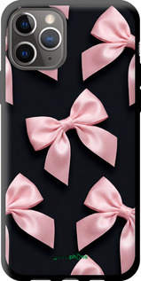 TPU чехол Coquette Ribbons Dark Coquette для Apple iPhone 11 Pro - 6767b-1788 изображение 