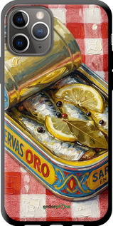 TPU чехол Vintage Sardine Tin Phone для Apple iPhone 11 Pro - 6772b-1788 изображение 