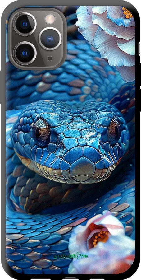 TPU чехол Blue Snake для Apple iPhone 11 Pro - 6079b-1788 изображение 